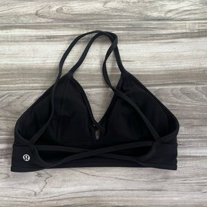 Lululemon Radiant Rhapsody Bra Black Nulu Size: 8